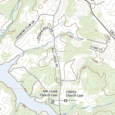 United States Geological Survey Tompkinsville, KY (2022, 24000-Scale) digital map
