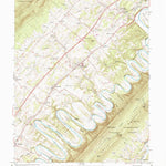 United States Geological Survey Toms Brook, VA (1966, 24000-Scale) digital map