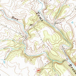 United States Geological Survey Toms Brook, VA (1966, 24000-Scale) digital map