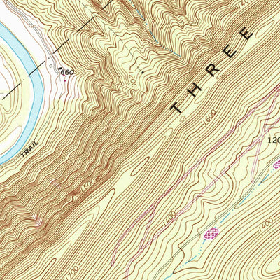 United States Geological Survey Toms Brook, VA (1966, 24000-Scale) digital map