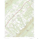 United States Geological Survey Toms Brook, VA (2022, 24000-Scale) digital map