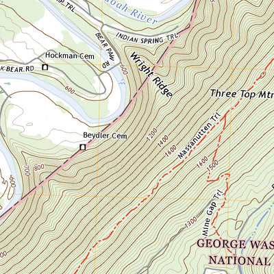 United States Geological Survey Toms Brook, VA (2022, 24000-Scale) digital map