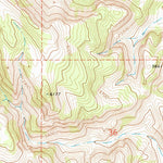 United States Geological Survey Toms Cabin Spring, UT (1971, 24000-Scale) digital map