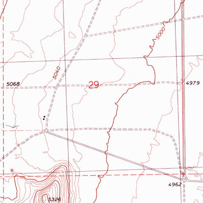 United States Geological Survey Toms Cabin Spring, UT (1991, 24000-Scale) digital map