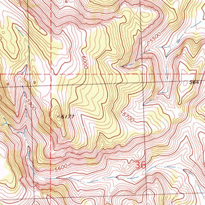 United States Geological Survey Toms Cabin Spring, UT (1991, 24000-Scale) digital map