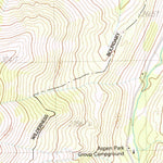 United States Geological Survey Toms Place, CA (1984, 24000-Scale) digital map