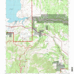 United States Geological Survey Toms Place, CA (1994, 24000-Scale) digital map