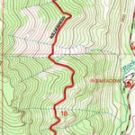 United States Geological Survey Toms Place, CA (1994, 24000-Scale) digital map