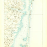 United States Geological Survey Toms River, NJ (1893, 62500-Scale) digital map
