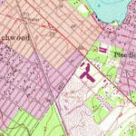 United States Geological Survey Toms River, NJ (1953, 24000-Scale) digital map