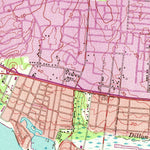 United States Geological Survey Toms River, NJ (1953, 24000-Scale) digital map