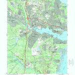 United States Geological Survey Toms River, NJ (1989, 24000-Scale) digital map