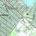 United States Geological Survey Toms River, NJ (1989, 24000-Scale) digital map