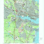 United States Geological Survey Toms River, NJ (1995, 24000-Scale) digital map