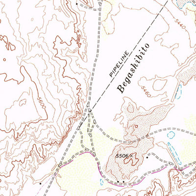 United States Geological Survey Tonalea, AZ (1970, 24000-Scale) digital map