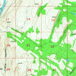 United States Geological Survey Tonasket, WA (1957, 62500-Scale) digital map