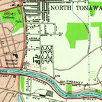 United States Geological Survey Tonawanda East, NY (1950, 24000-Scale) digital map