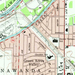 United States Geological Survey Tonawanda East, NY (1980, 24000-Scale) digital map