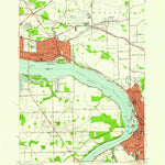United States Geological Survey Tonawanda West, NY (1948, 24000-Scale) digital map