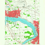 United States Geological Survey Tonawanda West, NY (1965, 24000-Scale) digital map