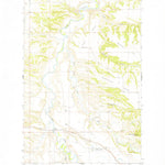 United States Geological Survey Toney Bench, MT (1978, 24000-Scale) digital map