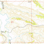 United States Geological Survey Toney Bench, MT (1978, 24000-Scale) digital map