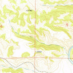United States Geological Survey Toney Bench, MT (1978, 24000-Scale) digital map