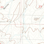 United States Geological Survey Toney Butte, OR (1988, 24000-Scale) digital map