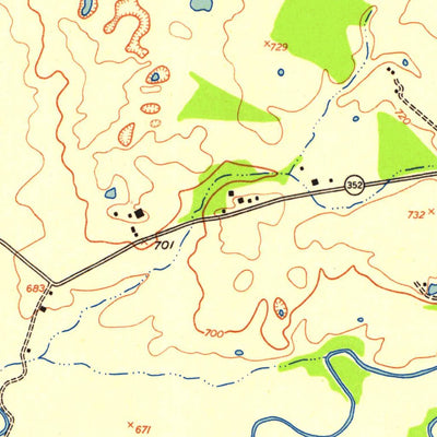 United States Geological Survey Tonieville, KY (1949, 24000-Scale) digital map