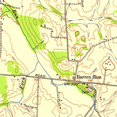 United States Geological Survey Tonieville, KY (1949, 24000-Scale) digital map