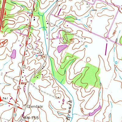 United States Geological Survey Tonieville, KY (1960, 24000-Scale) digital map