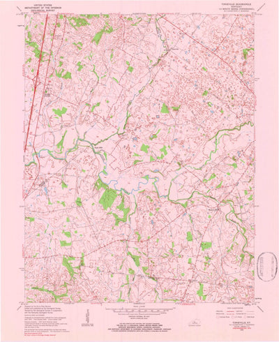 United States Geological Survey Tonieville, KY (1979, 24000-Scale) digital map