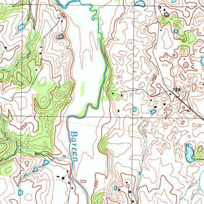 United States Geological Survey Tonieville, KY (1992, 24000-Scale) digital map