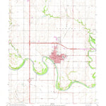United States Geological Survey Tonkawa, OK (1968, 24000-Scale) digital map