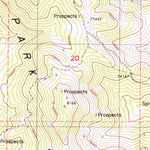 United States Geological Survey Tonkin Summit, NV (1986, 24000-Scale) digital map