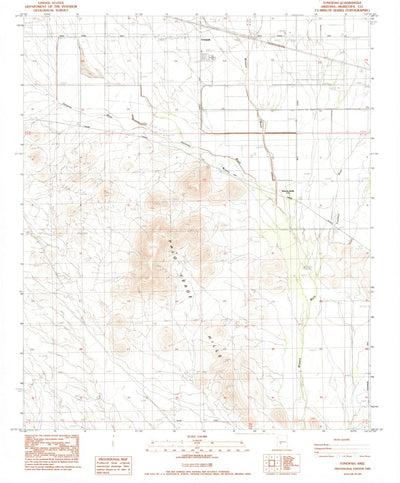 United States Geological Survey Tonopah, AZ (1984, 24000-Scale) digital map