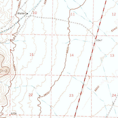 United States Geological Survey Tonopah, NV (1961, 62500-Scale) digital map