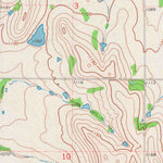 United States Geological Survey Tonovay, KS (1971, 24000-Scale) digital map