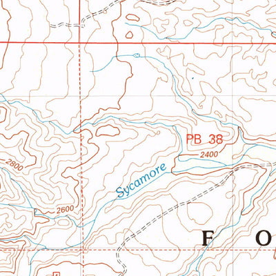 United States Geological Survey Tonto Basin, AZ (2004, 24000-Scale) digital map