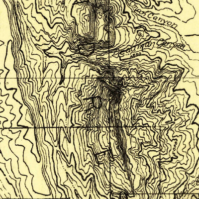 United States Geological Survey Tonuco, NM (1916, 125000-Scale) digital map