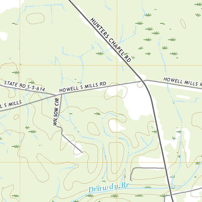 United States Geological Survey Tony Hill Bay, SC (2020, 24000-Scale) digital map
