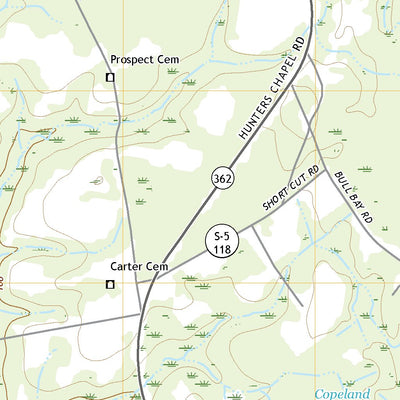 United States Geological Survey Tony Hill Bay, SC (2020, 24000-Scale) digital map