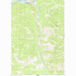 United States Geological Survey Tony Peak, MT (1963, 24000-Scale) digital map