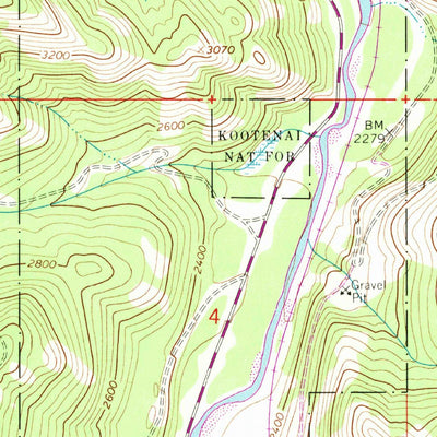 United States Geological Survey Tony Peak, MT (1963, 24000-Scale) digital map