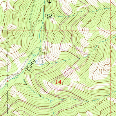 United States Geological Survey Tony Peak, MT (1963, 24000-Scale) digital map