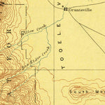 United States Geological Survey Tooele E, UT (1885, 250000-Scale) digital map