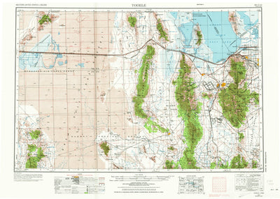 United States Geological Survey Tooele, UT (1953, 250000-Scale) digital map