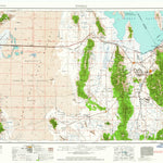 United States Geological Survey Tooele, UT (1955, 250000-Scale) digital map