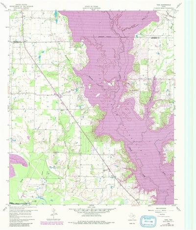United States Geological Survey Tool, TX (1960, 24000-Scale) digital map