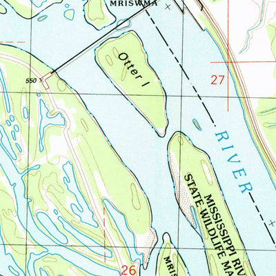 United States Geological Survey Toolesboro, IA-IL (1992, 24000-Scale) digital map